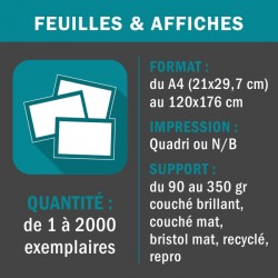 Feuille / Affiche