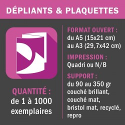 Dépliant / Plaquette