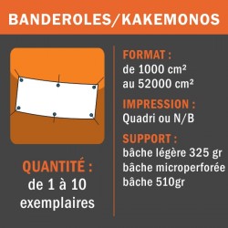 Banderole / Kakémono