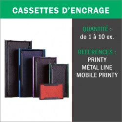 Cassette d'encrage