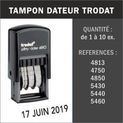 Tampon dateur Trodat