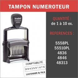 Tampon numéroteur Trodat