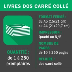 Livre Dos Carré Collé