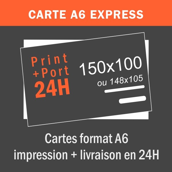 Carte 10x15 cm - Express