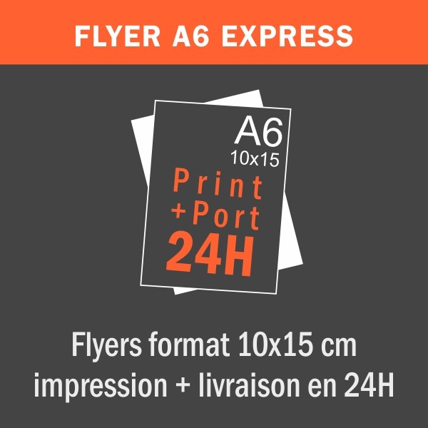 Flyer A6 - 10x15 cm - Express