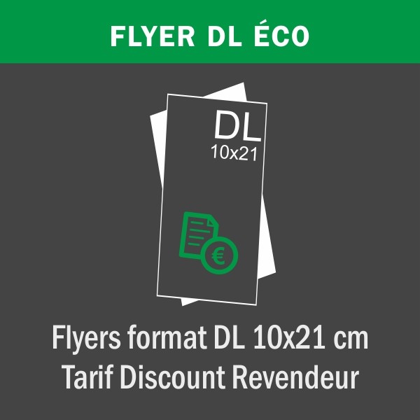 Flyer DL - 10x21 cm - Eco