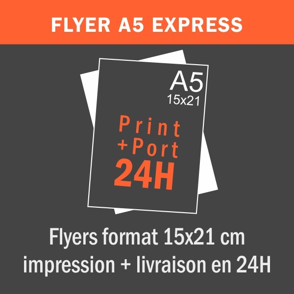 Flyer A5 - 15x21 cm - Express