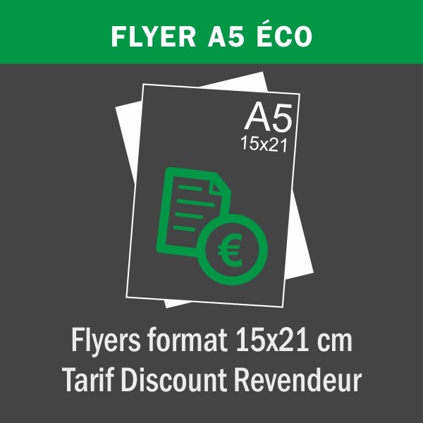 Flyer A5 - 15x21 cm - Eco