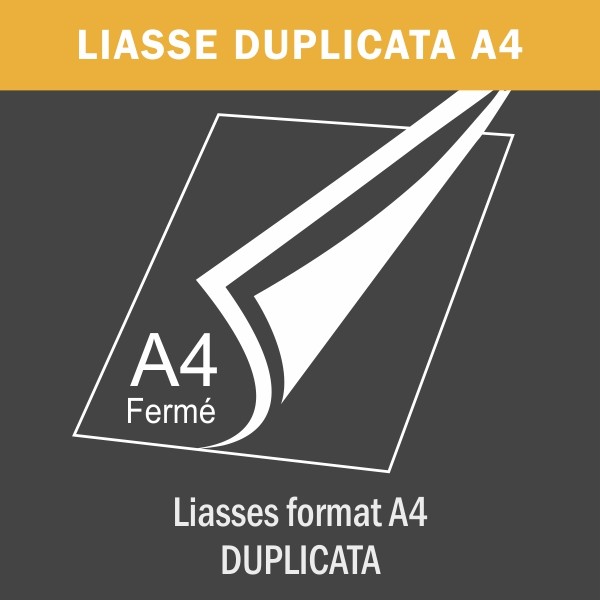 Liasse duplicata A4