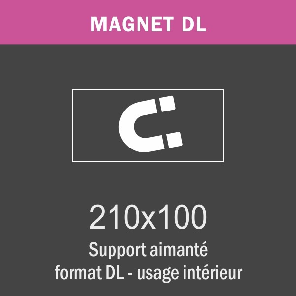 Magnet DL - 210x100 mm