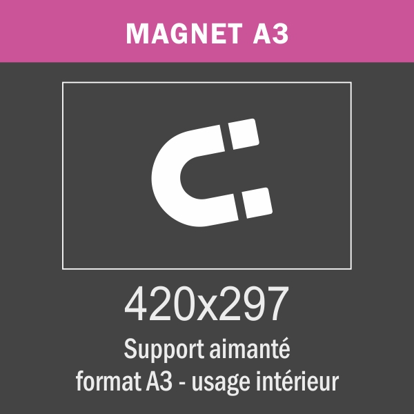 Magnet A3 - 297x420 mm