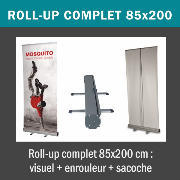 Roll-Up 85x200 cm complet