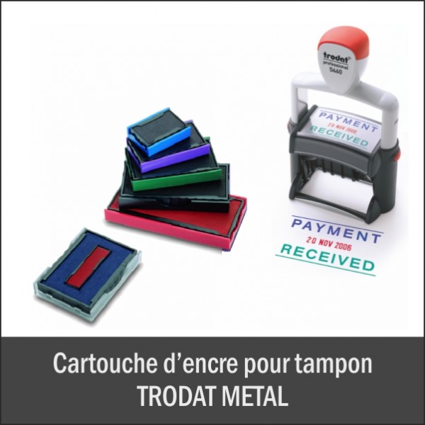 Encre Tampon Trodat Metal