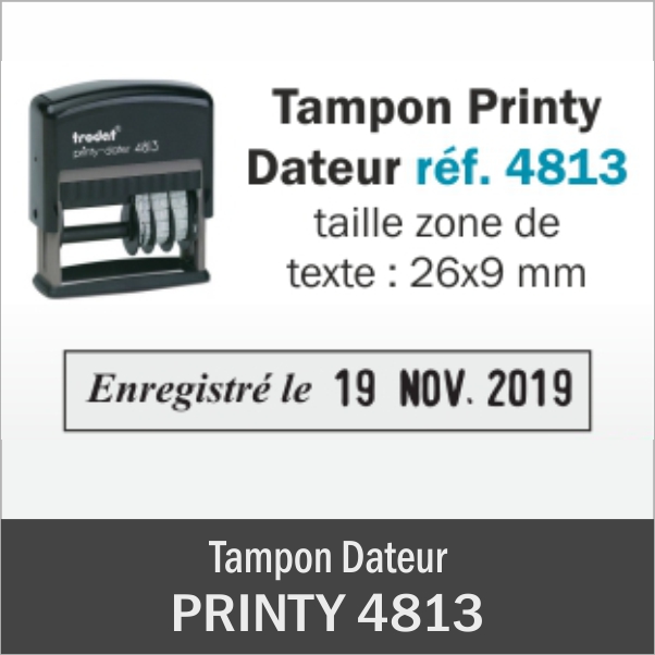 Tampon Dateur Printy 4813