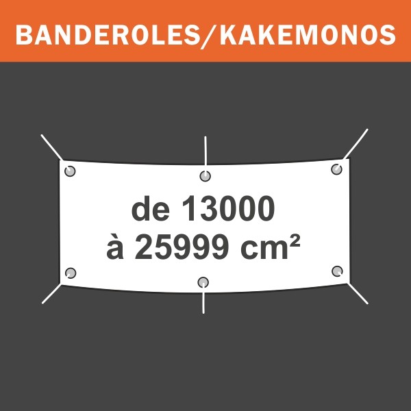 Banderole de 13000 