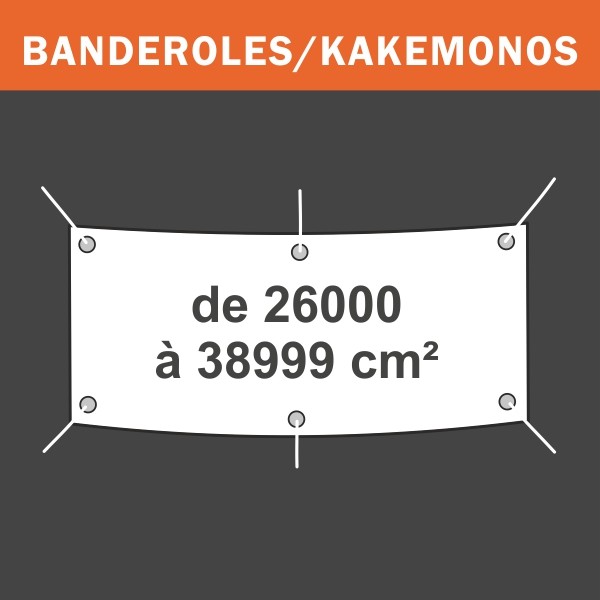 Banderole de 26000 