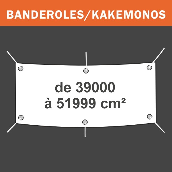 Banderole de 39000 